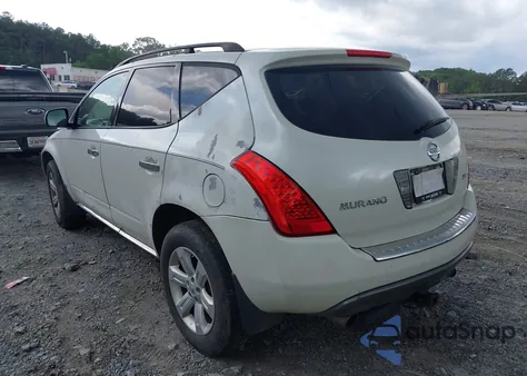 2007 Nissan Murano Sl из США, поврежденный, VIN JN8AZ08W57W651753